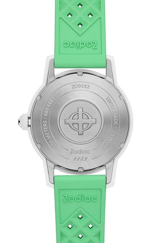 Reloj automático de caucho y cerámica - Cronómetro