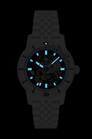 Reloj automático de cerámica