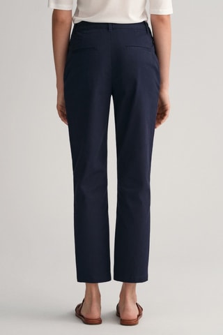 Pantaloni chino slim 7/8 - Navy