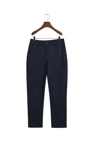 Pantaloni chino slim 7/8 - Navy