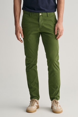 Pantaloni chino - Verde