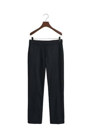 Pantaloni slim in cotone bio - Nero