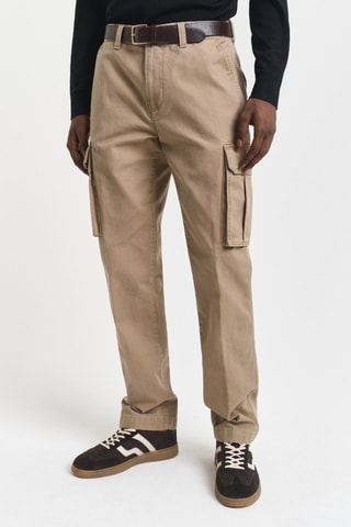 Pantaloni cargo - Taupe