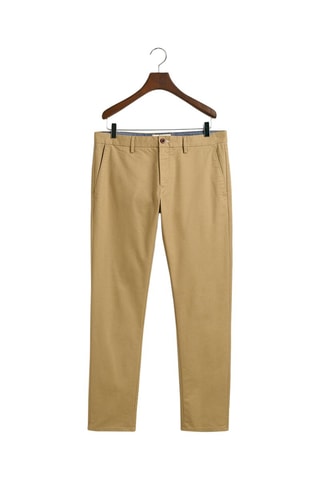 Pantaloni chino slim - Beige