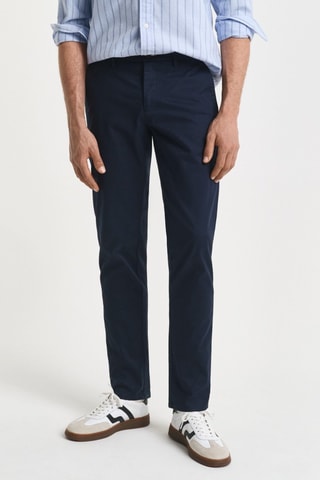 Pantaloni chino slim - Navy