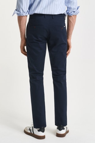 Pantaloni chino slim - Navy