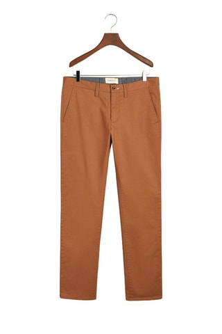 Pantaloni chino slim - Marrone