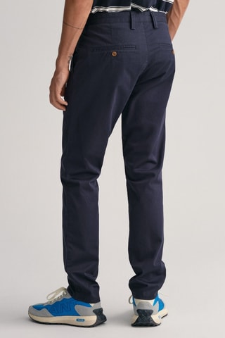 Pantaloni chino slim - Navy