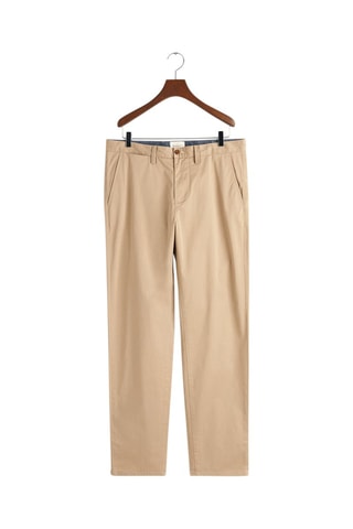 Pantaloni chino regular - Beige