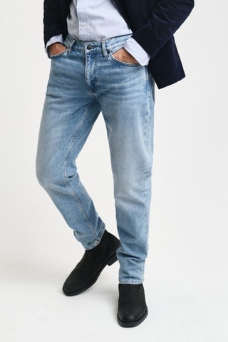 Jeans slim - Azzurro