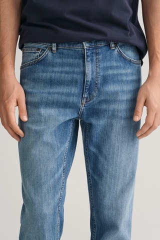 Jeans regular - Azzurro