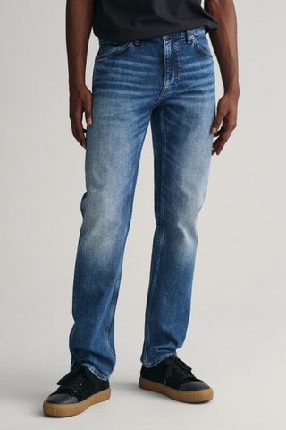 Jeans regular - Azzurro