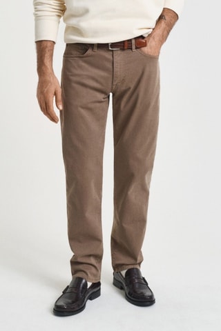Jeans regular - Marrone