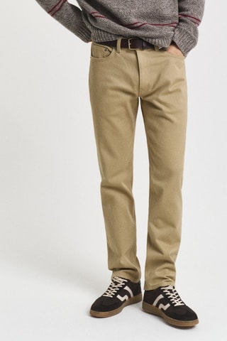 Jeans regular - Beige