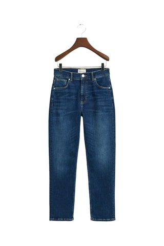 Jeans slim 7/8 - Blu scuro