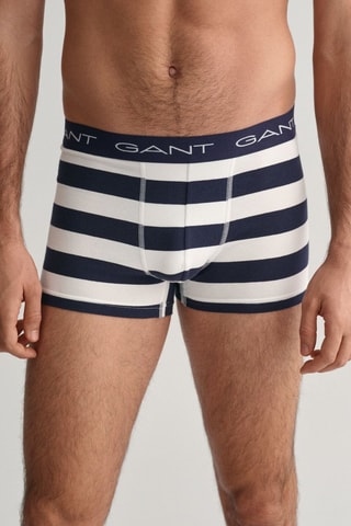 3 parigamba - Navy e bianco