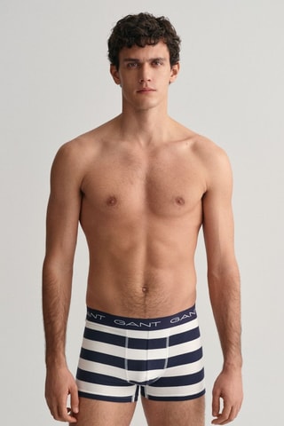 3 parigamba - Navy e bianco