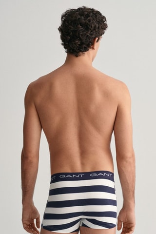 3 parigamba - Navy e bianco