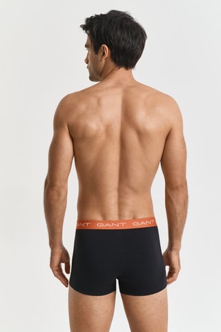 3 parigamba in cotone bio - Nero