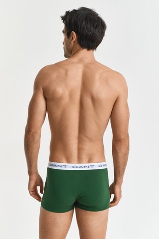 3 parigamba in cotone bio - Verde scuro