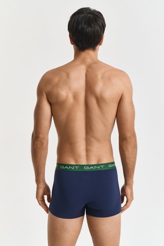 3 parigamba in cotone bio - Navy