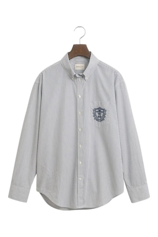 Camicia relaxed - Azzurro