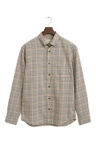 Camicia regular - Beige