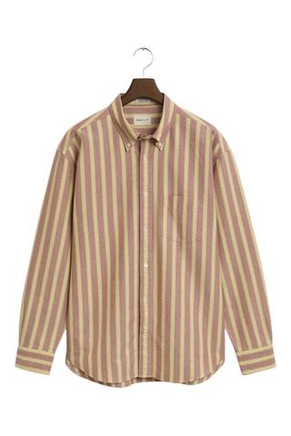 Camicia relaxed in cotone bio - Rosa