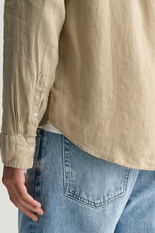 Camicia in lino - Beige