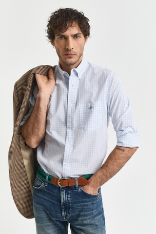 Camicia regular - Azzurro