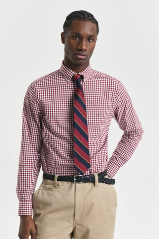Camicia regular - Bordeaux
