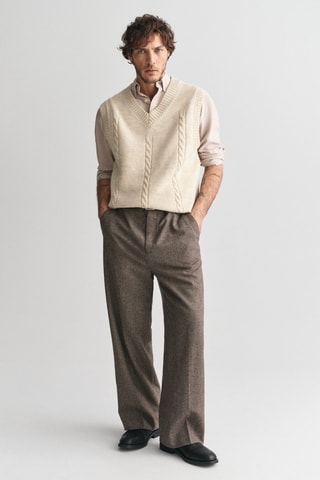 Camicia regular - Beige
