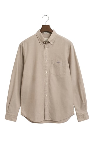 Camicia regular - Beige