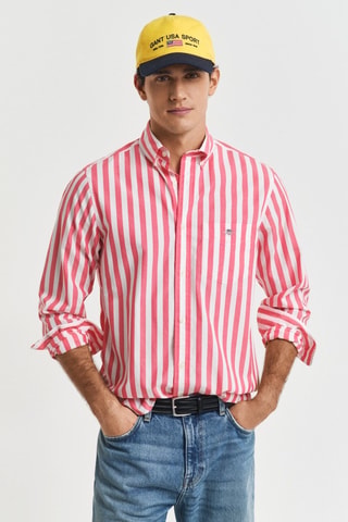 Camicia regular - Rosa