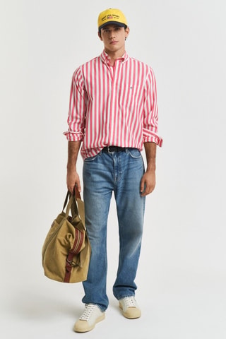 Camicia regular - Rosa