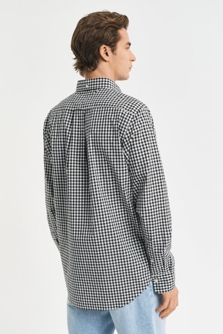 Camicia regular - Nero