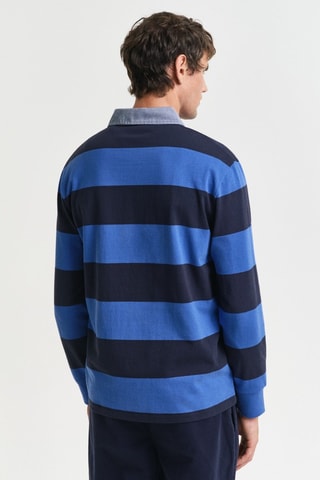 Polo regular in cotone bio - Blu