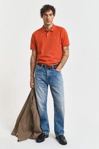Polo regular - Arancione