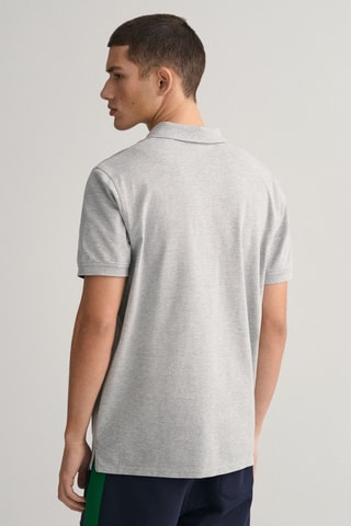 Polo regular - Grigio melange