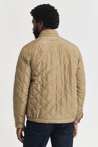 Piumino regular - Taupe