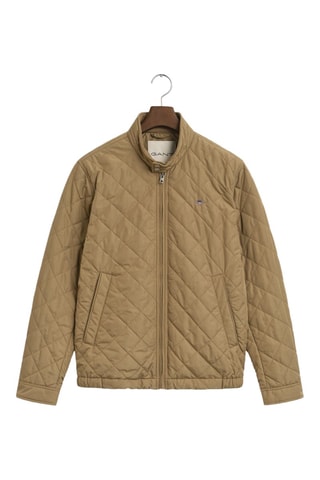 Piumino regular - Taupe