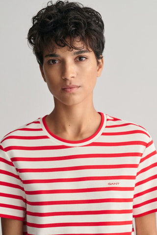 T-shirt - Bianco e rosso