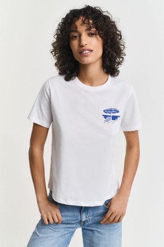 T-shirt regular - Bianco