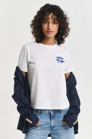 T-shirt regular - Bianco