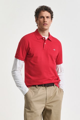 Polo regular - Rosso