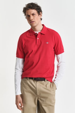 Polo regular - Rosso
