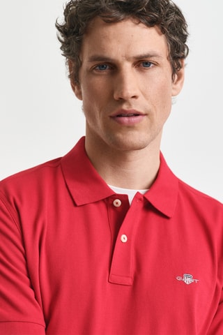 Polo regular - Rosso