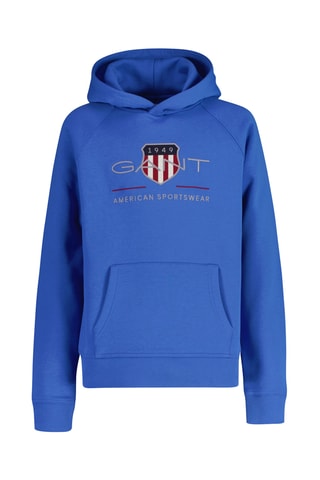 Felpa con cappuccio - Blu