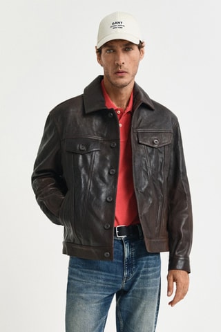 Polo regular - Rosso mattone