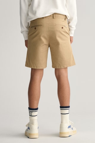 Shorts in cotone bio - Kaki